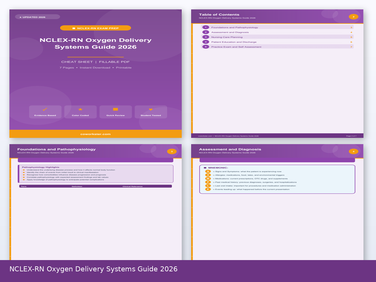 NCLEX-RN Oxygen Delivery Systems Guide 2026 - Image 2
