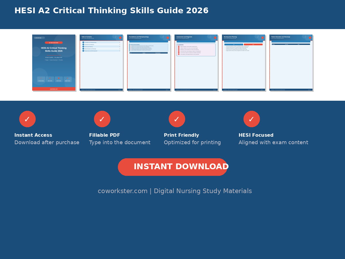 HESI A2 Critical Thinking Skills Guide 2026 - Image 6