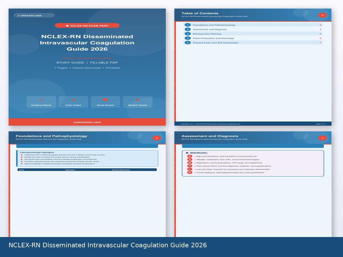 NCLEX-RN Disseminated Intravascular Coagulation Guide 2026 - Image 2