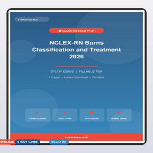 NCLEX-RN Burns Classification and Treatment 2026