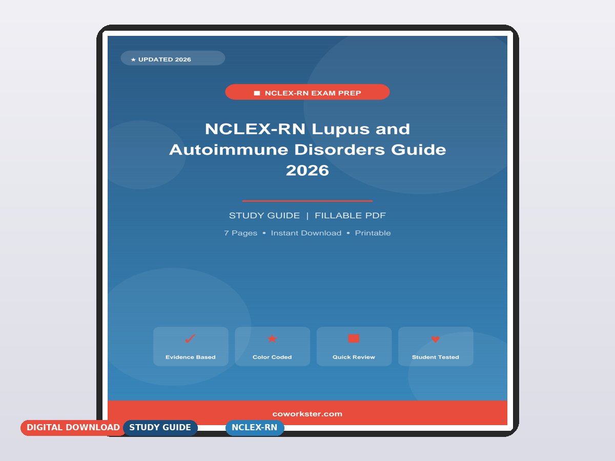 NCLEX-RN Lupus and Autoimmune Disorders Guide 2026 - Image 2
