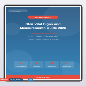 CNA Vital Signs and Measurements Guide 2026