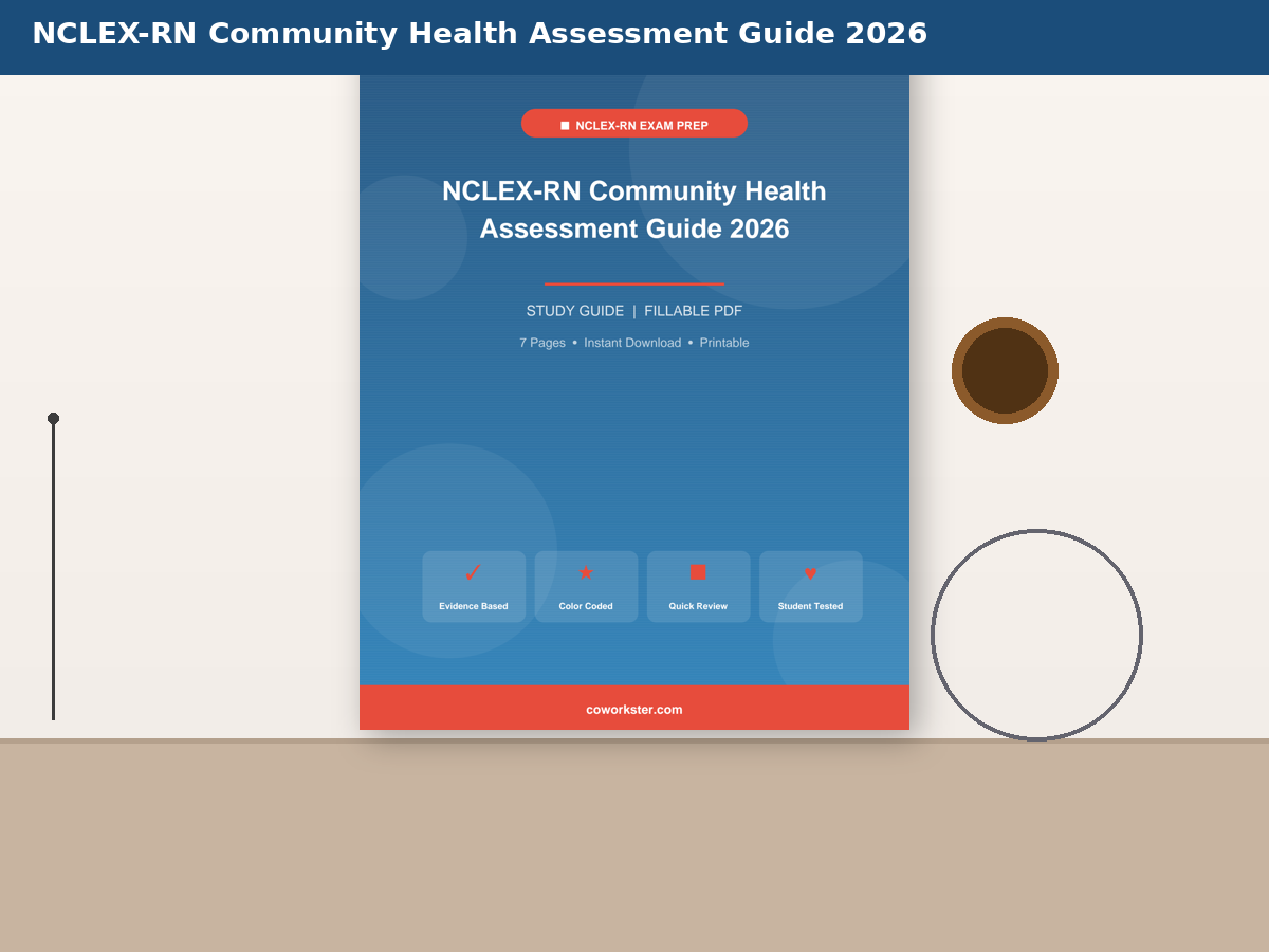 NCLEX-RN Community Health Assessment Guide 2026 - Image 6