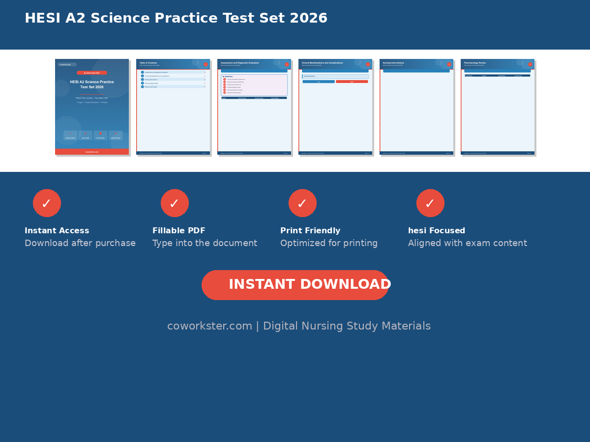 HESI A2 Science Practice Test Set 2026 - Image 7