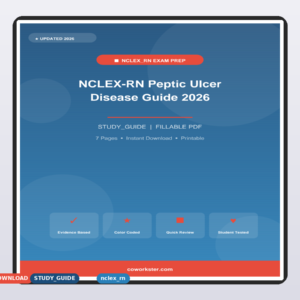 NCLEX-RN Peptic Ulcer Disease Guide 2026