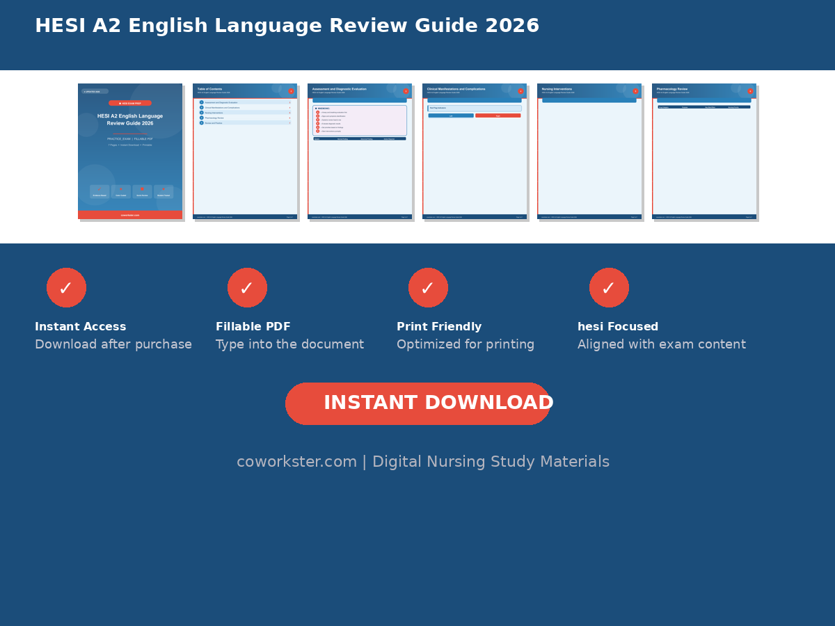 HESI A2 English Language Review Guide 2026 - Image 6