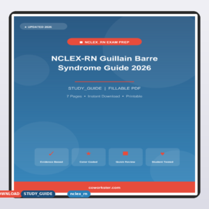 NCLEX-RN Guillain Barre Syndrome Guide 2026