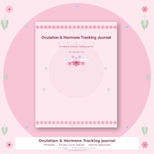 Endometriosis Pain & Symptom Tracker – Printable PDF Journal | Daily Log for Endo Flares, Triggers & Medication