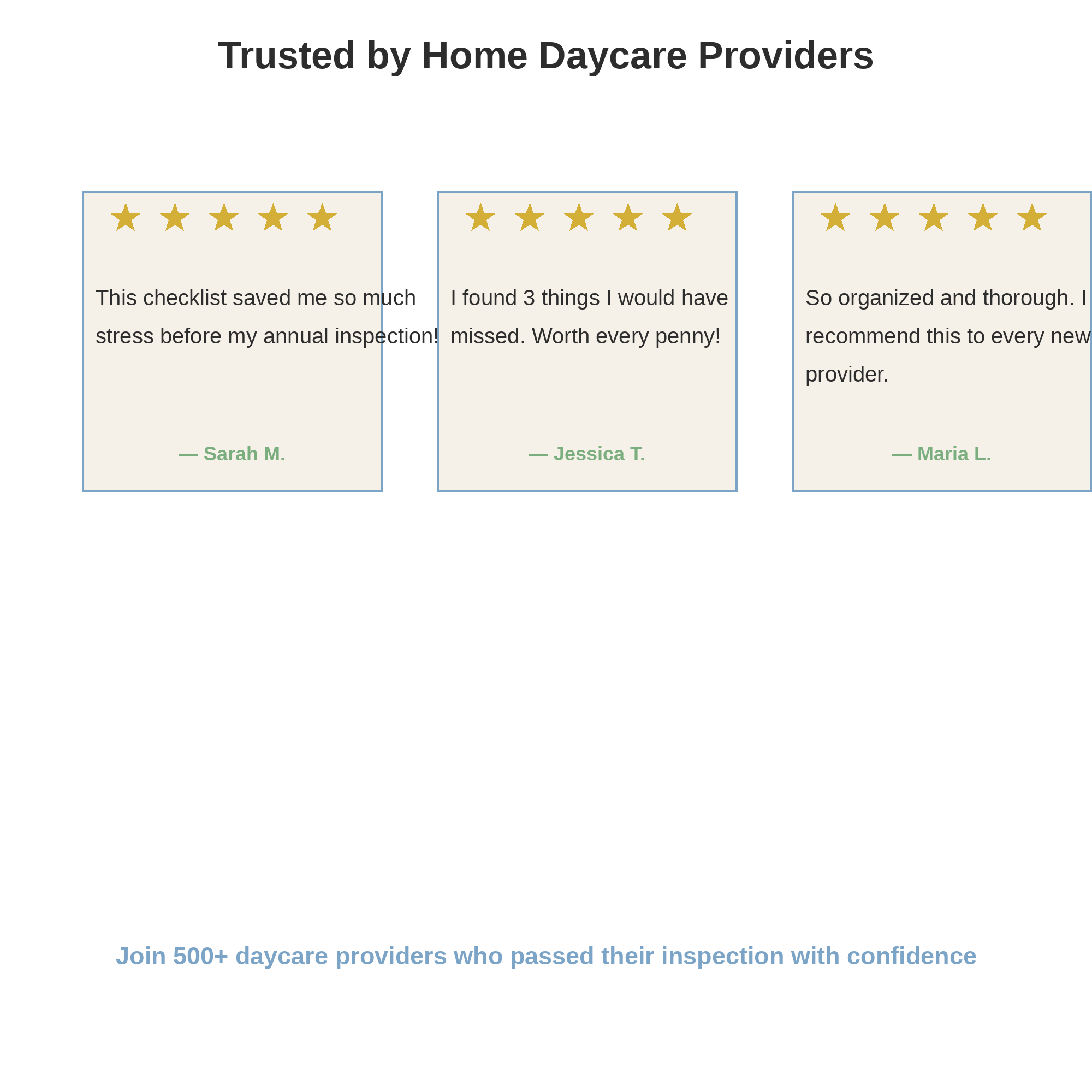 Home Daycare Licensing Inspection Prep Checklist – Printable PDF | Daycare Compliance & Safety Walkthrough Guide - Image 7