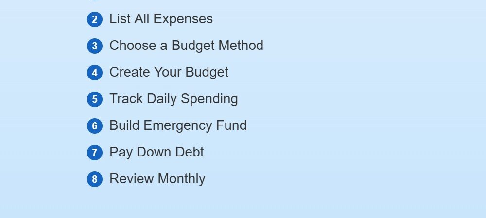 How to Budget Your Money: A Simple Monthly Budget Planner Guide for Beginners